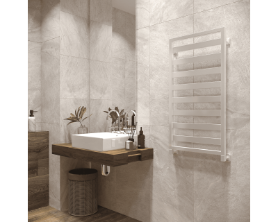 Полотенцесушитель водяной Stinox Tempra 50x100 белый глянец