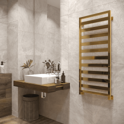 Полотенцесушитель водяной Stinox Tempra 50x120 золото