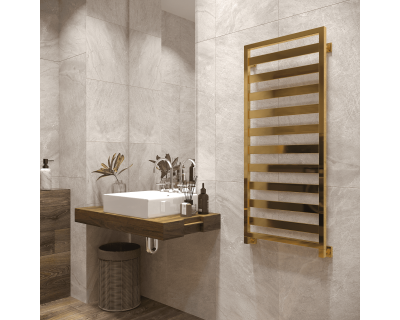 Полотенцесушитель водяной Stinox Tempra 50x120 золото