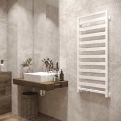 Полотенцесушитель водяной Stinox Tempra 50x120 белый матовый