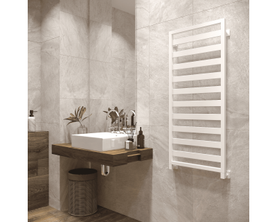 Полотенцесушитель водяной Stinox Tempra 50x120 белый матовый