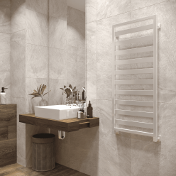 Полотенцесушитель водяной Stinox Tempra 50x120 белый глянец