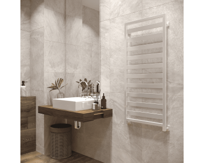 Полотенцесушитель водяной Stinox Tempra 50x120 белый глянец