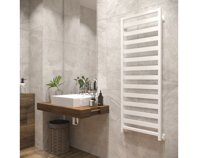 Полотенцесушитель водяной Stinox Tempra 50x140 белый матовый