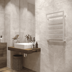 Полотенцесушитель водяной Stinox Tempra 50x70 белый глянец