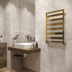 Полотенцесушитель водяной Stinox Tempra 50x80 золото