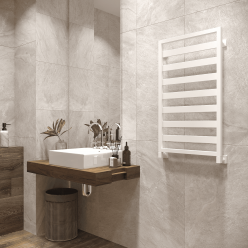 Полотенцесушитель водяной Stinox Tempra 50x90 белый матовый