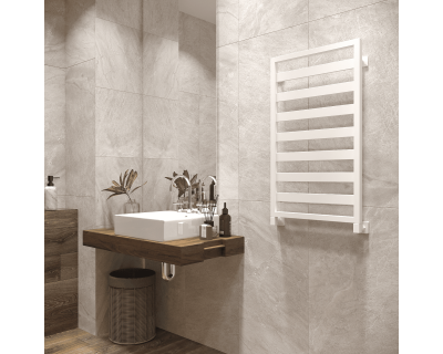 Полотенцесушитель водяной Stinox Tempra 50x90 белый матовый