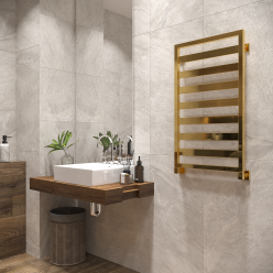 Полотенцесушитель водяной Stinox Tempra 50x90 золото
