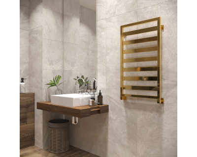 Полотенцесушитель водяной Stinox Tempra 50x90 золото