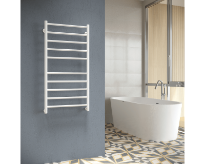 Полотенцесушитель водяной Stinox Toscana 50x100 белый матовый