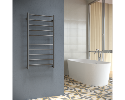 Полотенцесушитель водяной Stinox Toscana 50x100 черный матовый
