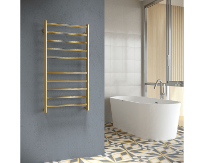 Полотенцесушитель водяной Stinox Toscana 50x100 золото глянец