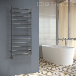 Полотенцесушитель водяной Stinox Toscana 50x120 черный матовый