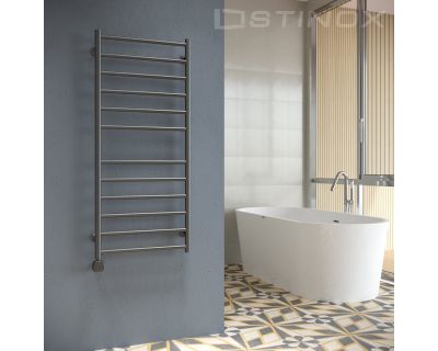 Полотенцесушитель водяной Stinox Toscana 50x120 черный матовый
