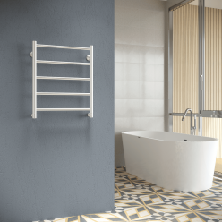 Полотенцесушитель водяной Stinox Toscana 50x60 белый глянец