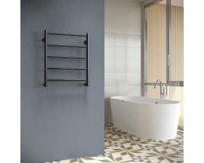 Полотенцесушитель водяной Stinox Toscana 50x60 черный глянец