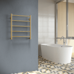 Полотенцесушитель водяной Stinox Toscana 50x60 золото глянец