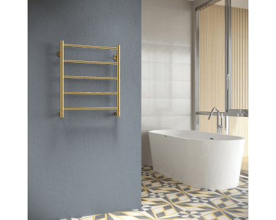 Полотенцесушитель водяной Stinox Toscana 50x60 золото глянец