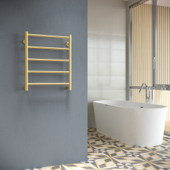 Полотенцесушитель водяной Stinox Toscana 50x60 золото сатин