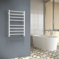 Полотенцесушитель водяной Stinox Toscana 50x80 белый матовый