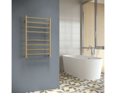 Полотенцесушитель водяной Stinox Toscana 50x80 золото глянец