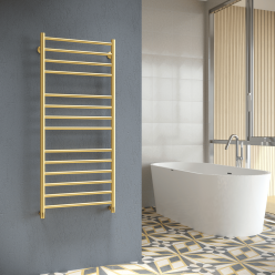 Полотенцесушитель водяной Stinox Toscana Luxe 50x120 золото сатин