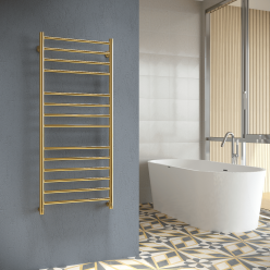 Полотенцесушитель водяной Stinox Toscana Luxe 50x120 золото глянец