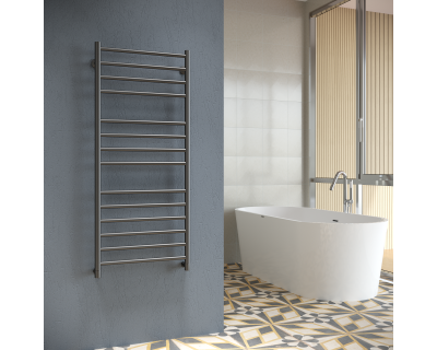 Полотенцесушитель водяной Stinox Toscana Luxe 50x120 черный матовый