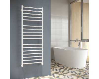 Полотенцесушитель водяной Stinox Toscana Luxe 50x140 белый матовый