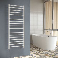 Полотенцесушитель водяной Stinox Toscana Luxe 50x140 белый глянец