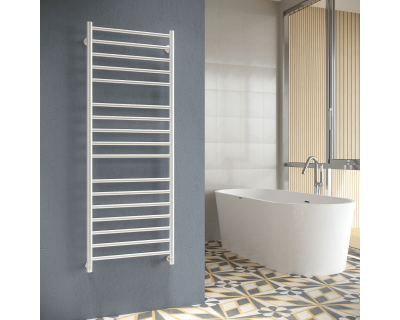 Полотенцесушитель водяной Stinox Toscana Luxe 50x140 белый глянец