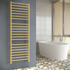 Полотенцесушитель водяной Stinox Toscana Luxe 50x160 золото сатин