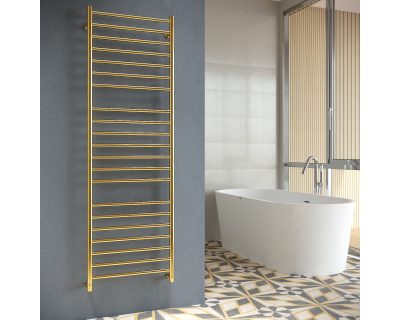 Полотенцесушитель водяной Stinox Toscana Luxe 50x160 золото глянец
