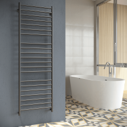 Полотенцесушитель водяной Stinox Toscana Luxe 50x160 черный матовый