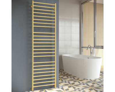 Полотенцесушитель водяной Stinox Toscana Luxe 50x180 золото сатин