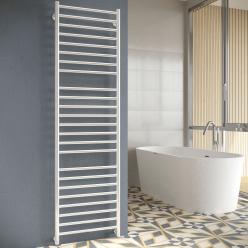 Полотенцесушитель водяной Stinox Toscana Luxe 50x180 белый глянец