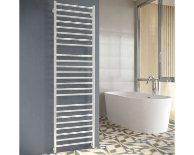 Полотенцесушитель водяной Stinox Toscana Luxe 50x180 белый глянец