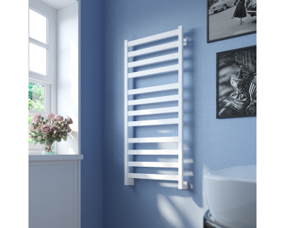 Полотенцесушитель водяной Stinox Verona Luxe 50x120 белый матовый