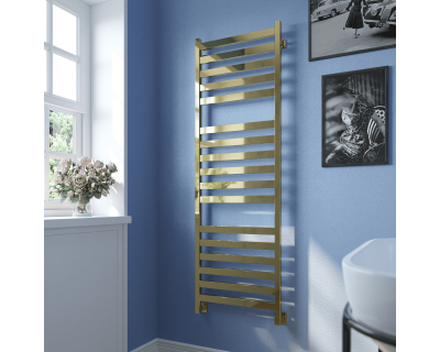 Полотенцесушитель водяной Stinox Verona Luxe 50x160 золото глянец