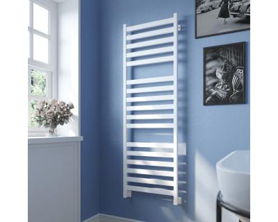 Полотенцесушитель водяной Stinox Verona Luxe 50x160 белый матовый