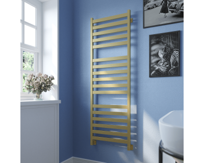 Полотенцесушитель водяной Stinox Verona Luxe 50x160 золото сатин