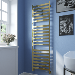 Полотенцесушитель водяной Stinox Verona Luxe 50x180 золото глянец