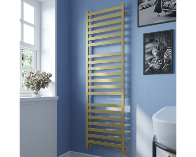 Полотенцесушитель водяной Stinox Verona Luxe 50x180 золото сатин