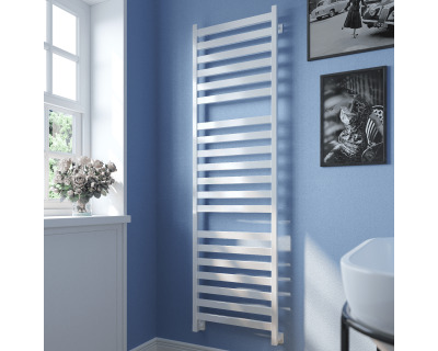 Полотенцесушитель водяной Stinox Verona Luxe 50x180 белый глянец