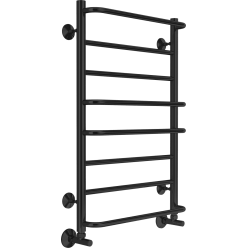 Полотенцесушитель водяной TERMINUS Евромикс П8 RAL 9005 500х850 черный матовый