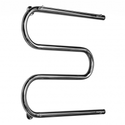 Полотенцесушитель водяной Ростела Ду-25 M-ка с полочкой (бок.подв., 1" резьба) 500 x 600