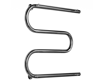 Полотенцесушитель водяной Ростела Ду-25 M-ка с полочкой (бок.подв., 1" резьба) 500 x 600