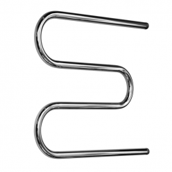 Полотенцесушитель водяной Ростела Ду-25 M-ка без полки (бок.подв., 1" резьба) 550 x 700