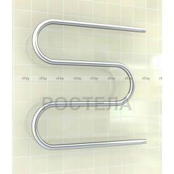 Полотенцесушитель водяной Ростела Ду-25 M-ка без полки (бок.подв., 1" резьба) 500 x 500